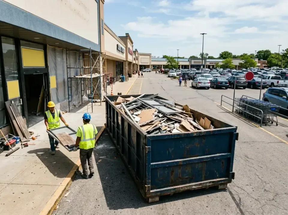 retail-store-renovation-debris-003 — frequently asked questions, Roll-off Dumpster Rentals in Larksville, PA